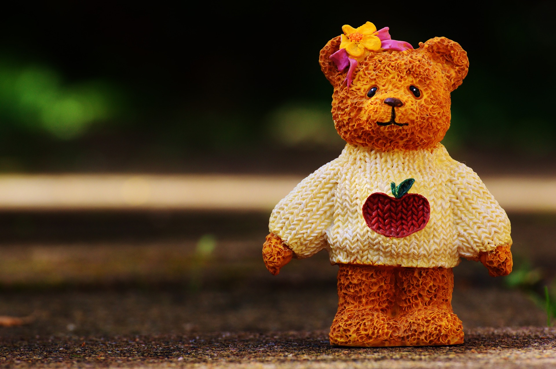 Pixabay Teddy Bear in Sweater